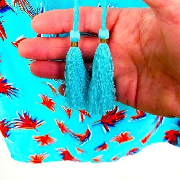 CAbi Tassel Tank Summer Top Size S - Picture 6 of 9